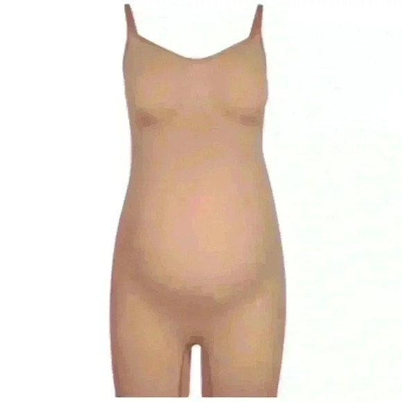 SKIMS NWOB-Sculpting Mid-Thigh Maternity Compression Bodysuit Size 4x/5x - Picture 5 of 9